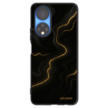 Picasee husă neagră din silicon pentru Honor X7 - Thunder