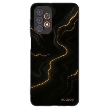 Picasee husă neagră din silicon pentru Samsung Galaxy A23 A236B 5G - Thunder