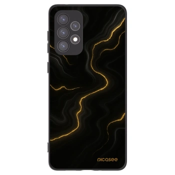Picasee husă neagră din silicon pentru Samsung Galaxy A73 5G - Thunder