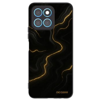 Picasee husă neagră din silicon pentru Honor X6 - Thunder