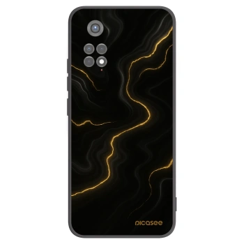 Picasee husă neagră din silicon pentru Xiaomi Redmi Note 11S 5G - Thunder