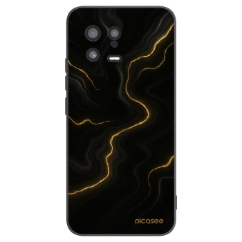 Picasee husă neagră din silicon pentru Xiaomi 13 - Thunder