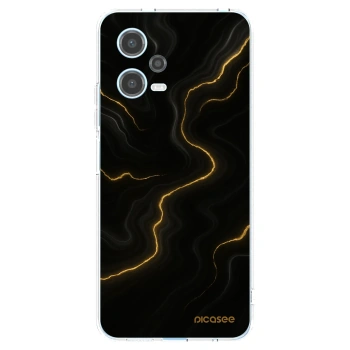 Picasee husă transparentă din silicon pentru Xiaomi Redmi Note 12 5G - Thunder