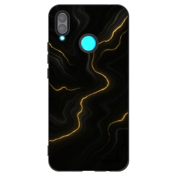 Picasee husă neagră din silicon pentru Huawei Nova 3 - Thunder
