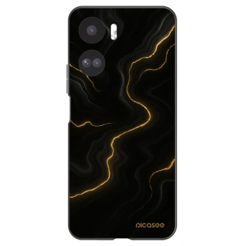 Picasee husă neagră din silicon pentru Honor 90 Lite 5G - Thunder