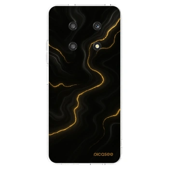 Picasee husă transparentă din silicon pentru Honor Magic4 Lite 5G - Thunder