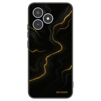 Picasee husă neagră din silicon pentru Realme C53 - Thunder