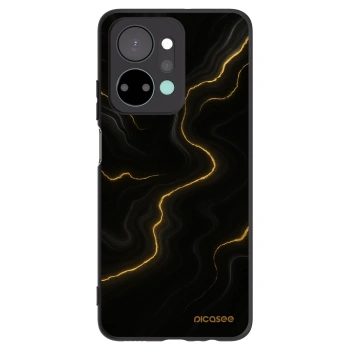 Picasee husă neagră din silicon pentru Honor X7a - Thunder