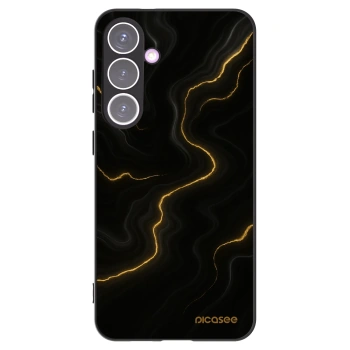 Picasee husă neagră din silicon pentru Samsung Galaxy S24+ S926B 5G - Thunder