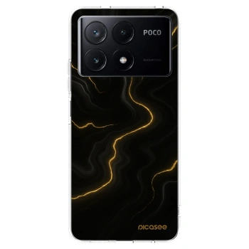 Picasee husă transparentă din silicon pentru Xiaomi Poco X6 Pro - Thunder