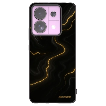 Picasee husă neagră din silicon pentru Xiaomi Redmi Note 13 Pro 5G - Thunder