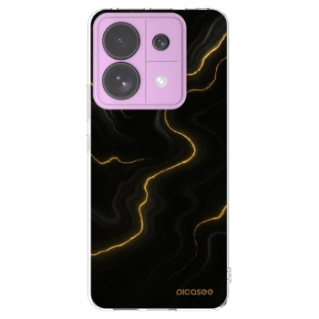 Picasee husă transparentă din silicon pentru Xiaomi Redmi Note 13 Pro 5G - Thunder