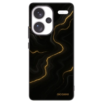 Picasee husă neagră din silicon pentru Xiaomi Redmi Note 13 Pro+ 5G - Thunder