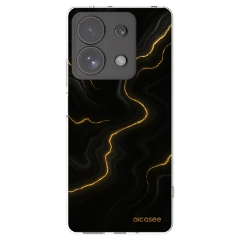 Picasee husă transparentă din silicon pentru Xiaomi Redmi Note 13 Pro 4G - Thunder