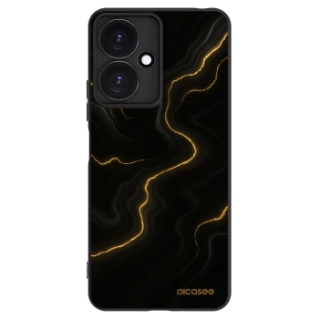 Picasee husă neagră din silicon pentru Xiaomi Redmi 13C 5G - Thunder