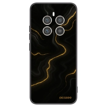 Picasee husă neagră din silicon pentru Realme 12 Pro 5G - Thunder