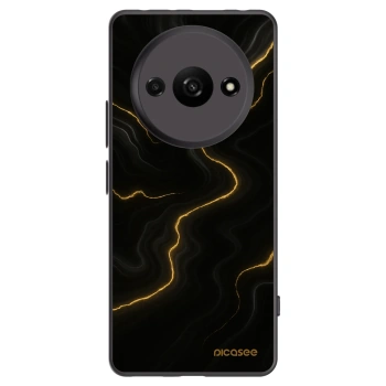 Picasee husă neagră din silicon pentru Xiaomi Redmi A3 - Thunder