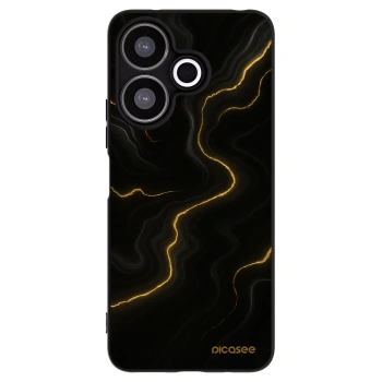 Picasee husă neagră din silicon pentru Xiaomi Redmi 13 4G - Thunder