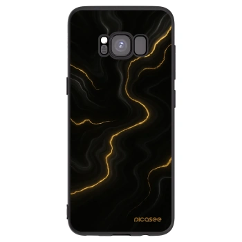 Picasee husă neagră din silicon pentru Samsung Galaxy S8 G950F - Thunder