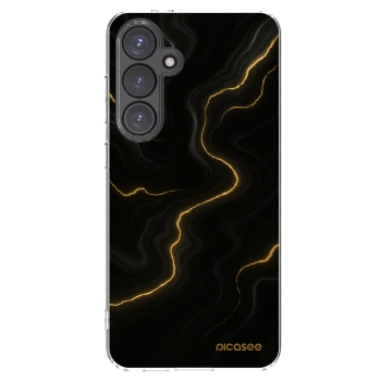 Picasee husă transparentă din silicon pentru Samsung Galaxy S24 FE S721B - Thunder