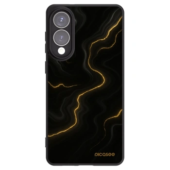 Picasee husă neagră din silicon pentru Samsung Galaxy S25 Edge 5G - Thunder