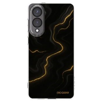 Picasee husă transparentă din silicon pentru Samsung Galaxy S25 Edge 5G - Thunder