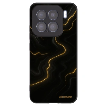 Picasee husă neagră din silicon pentru Xiaomi 15 - Thunder