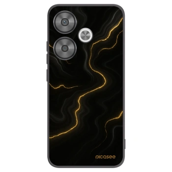 Picasee husă neagră din silicon pentru Xiaomi Poco F6 - Thunder