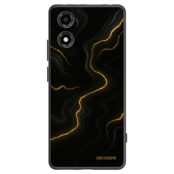 Picasee husă neagră din silicon pentru Motorola Moto E14 - Thunder