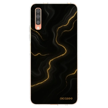 Picasee husă transparentă din silicon pentru Samsung Galaxy A70 A705F - Thunder