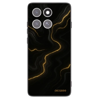 Picasee husă neagră din silicon pentru Motorola Edge 60 Pro - Thunder