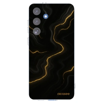 Picasee husă transparentă din silicon pentru Samsung Galaxy S25 FE 5G - Thunder