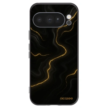 Picasee husă neagră din silicon pentru Google Pixel 10 Pro - Thunder