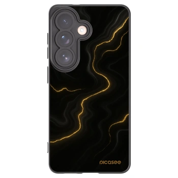 Picasee husă neagră din silicon pentru Samsung Galaxy S26 - Thunder