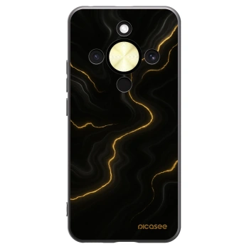 Picasee husă neagră din silicon pentru Honor Magic8 Lite 5G - Thunder