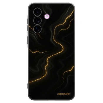 Picasee husă neagră din silicon pentru Samsung Galaxy A57 5G - Thunder