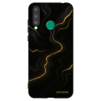 Picasee husă neagră din silicon pentru Honor 20 Lite - Thunder