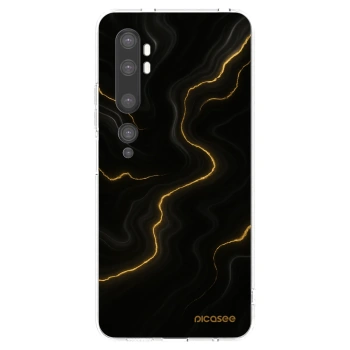 Picasee husă transparentă din silicon pentru Xiaomi Mi Note 10 (Pro) - Thunder