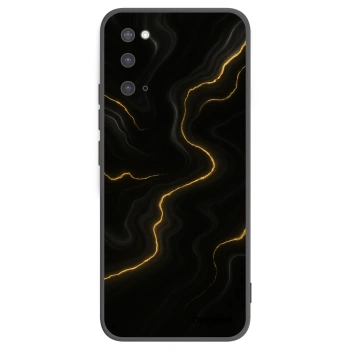 Picasee husă neagră din silicon pentru Samsung Galaxy S20 G980F - Thunder