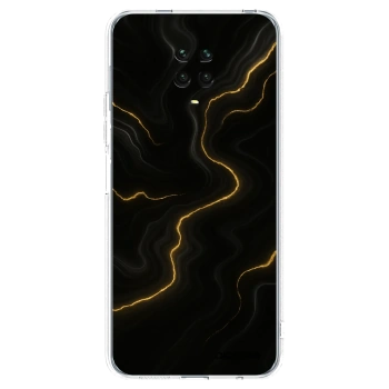 Picasee husă transparentă din silicon pentru Xiaomi Redmi Note 9S - Thunder