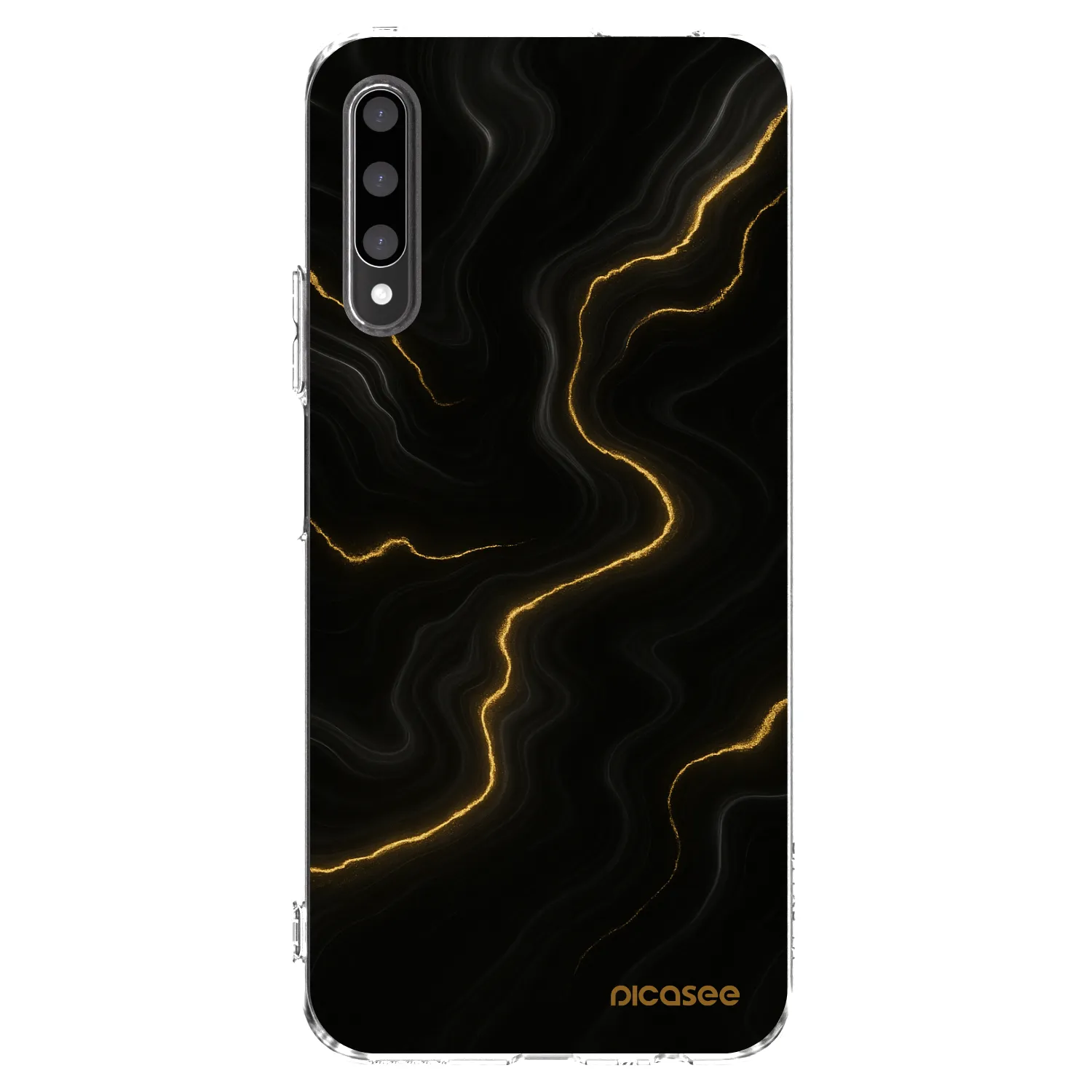 Picasee husă transparentă din silicon pentru Honor 9X Pro - Thunder