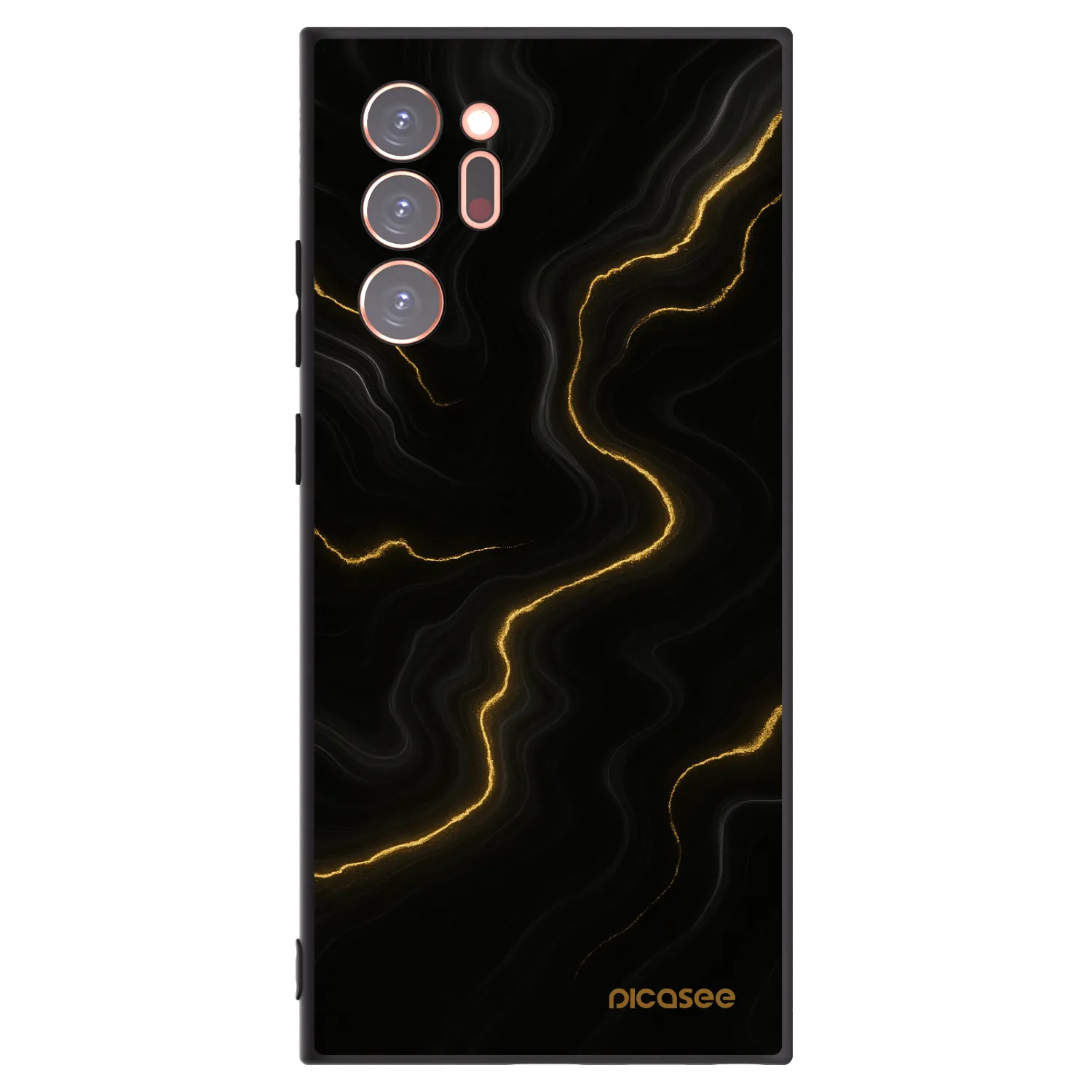 Picasee husă neagră din silicon pentru Samsung Galaxy Note 20 Ultra - Thunder