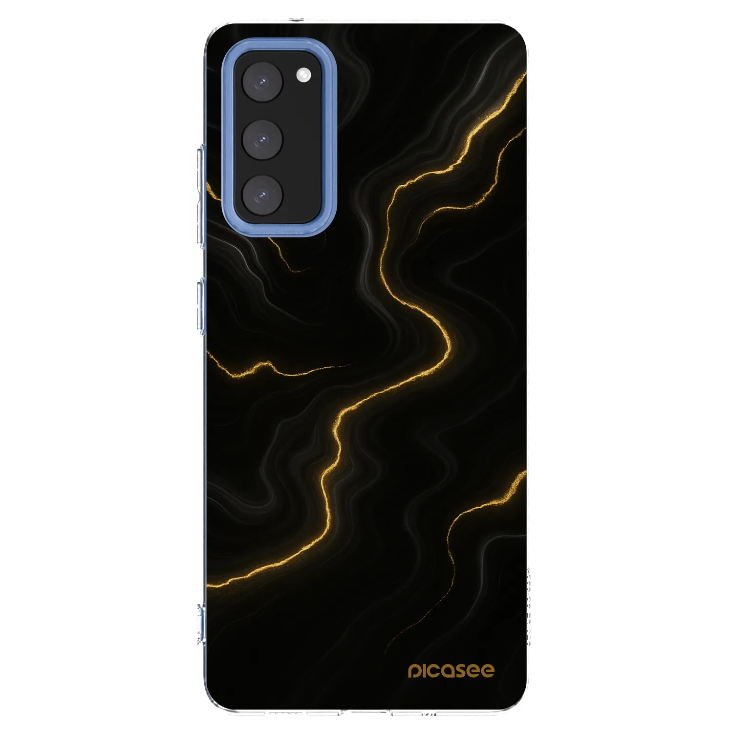 Picasee husă transparentă din silicon pentru Samsung Galaxy S20 FE - Thunder