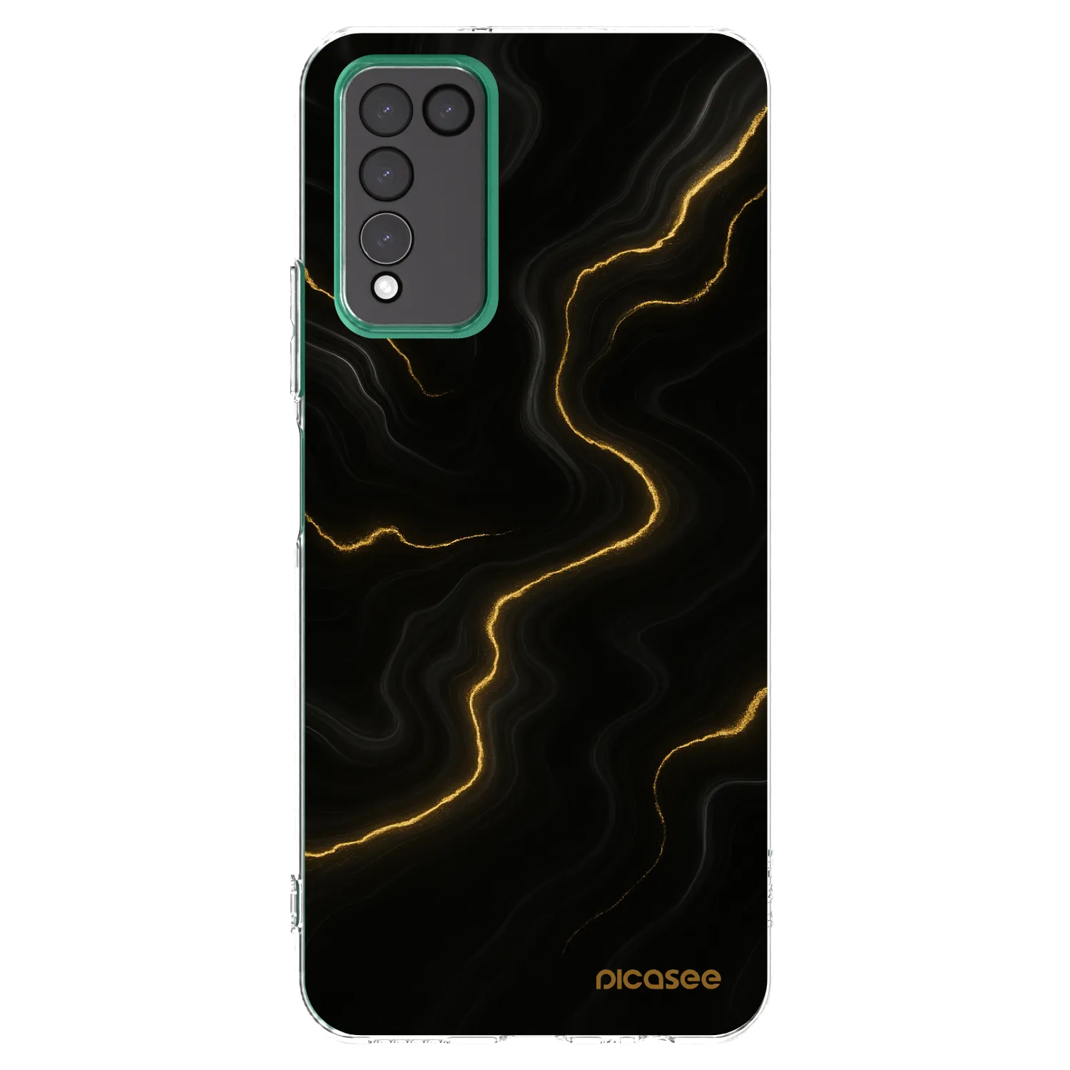 Picasee husă transparentă din silicon pentru Honor 10X Lite - Thunder