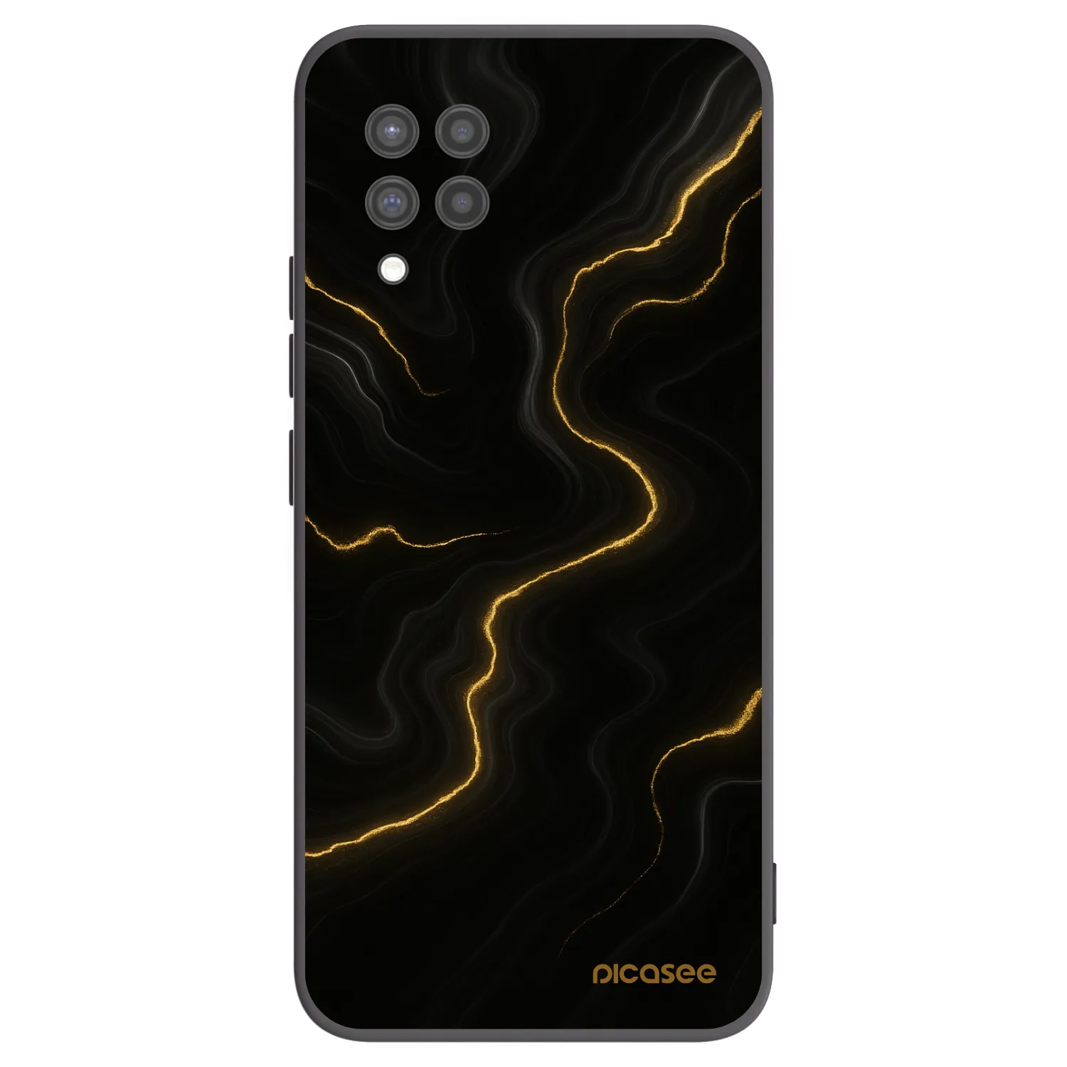 Picasee husă neagră din silicon pentru Samsung Galaxy A42 A426B - Thunder