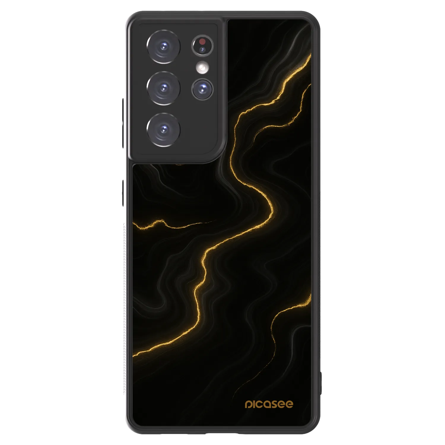 Picasee ULTIMATE CASE pentru Samsung Galaxy S21 Ultra 5G G998B - Thunder
