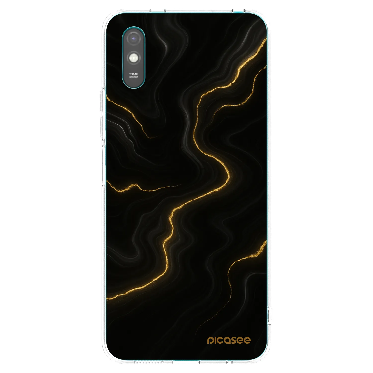 Picasee husă transparentă din silicon pentru Xiaomi Redmi 9AT - Thunder