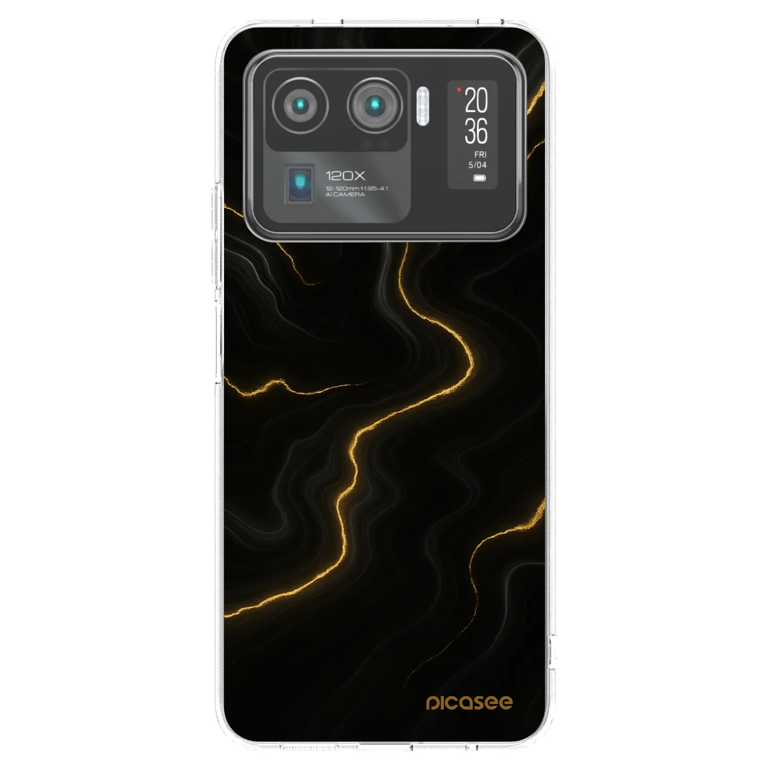 Picasee husă transparentă din silicon pentru Xiaomi Mi 11 Ultra - Thunder