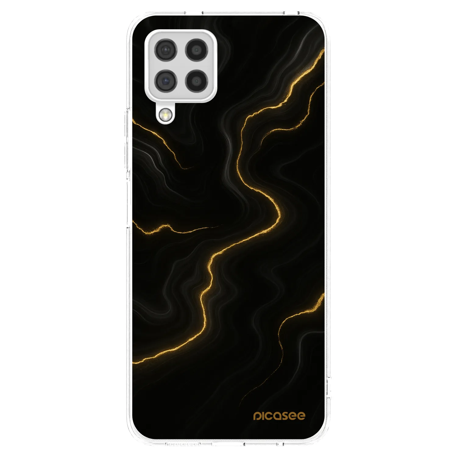 Picasee husă transparentă din silicon pentru Samsung Galaxy A22 A225F 4G - Thunder