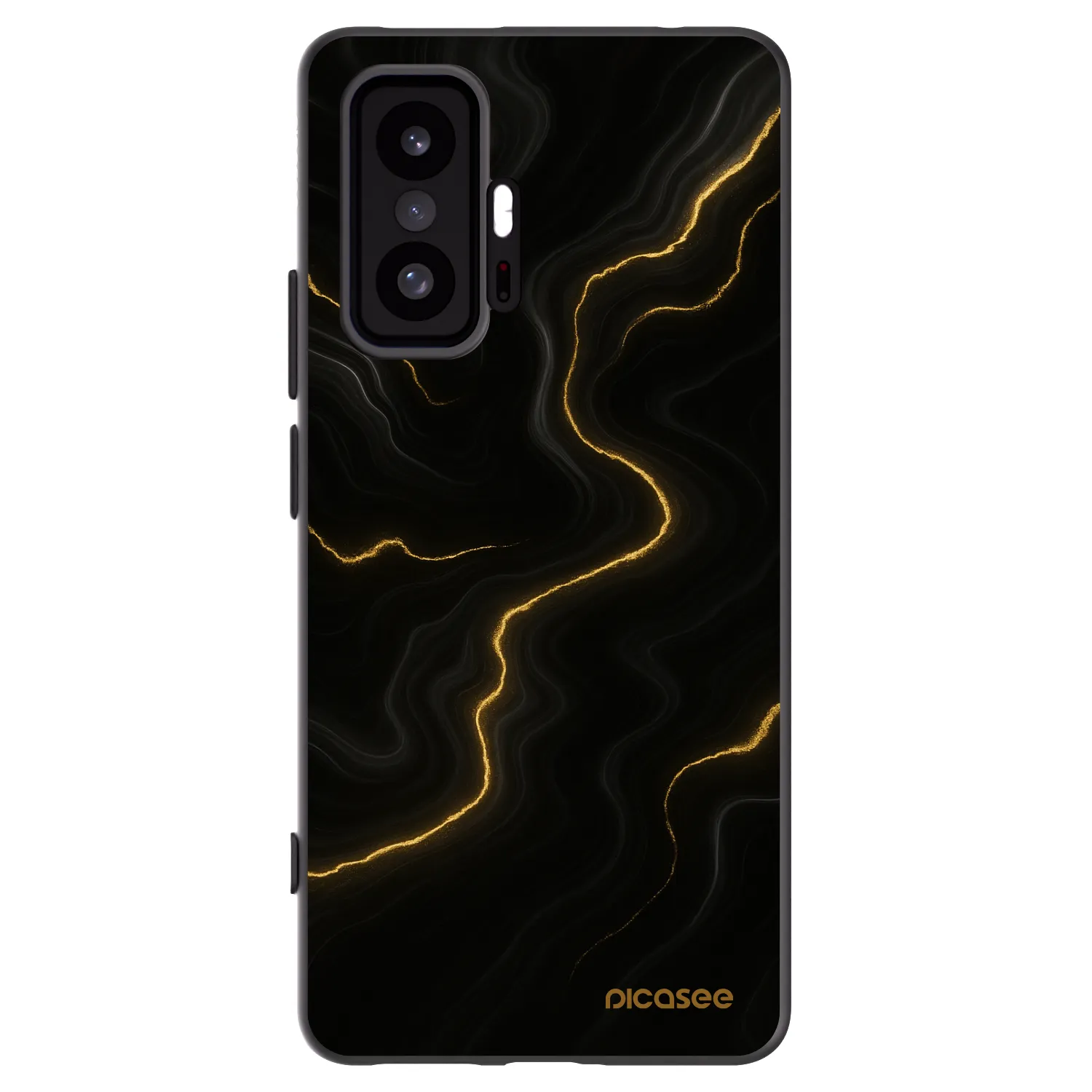 Picasee husă neagră din silicon pentru Xiaomi 11T - Thunder